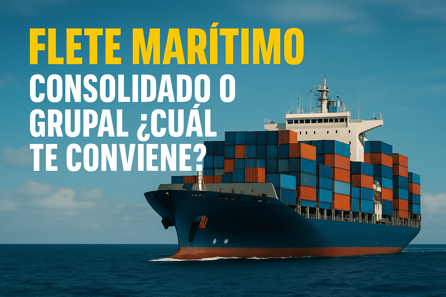 Flete Marítimo desde China