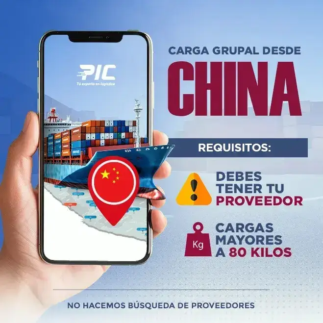 Importar carga grupal desde China con agente de aduana en Perú, Panamá o Venezuela
