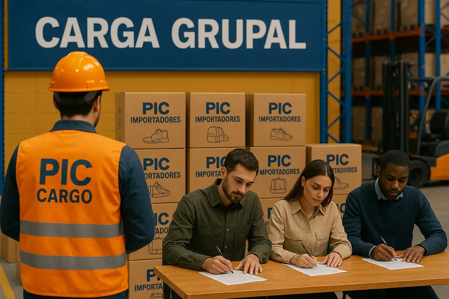 ¿Cuándo conviene carga grupal? Imagen referencial