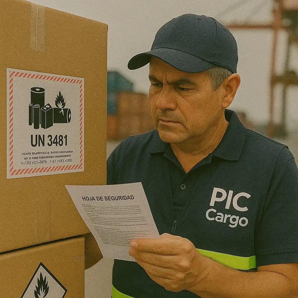 Requisitos para baterías de litio y mercancías peligrosas