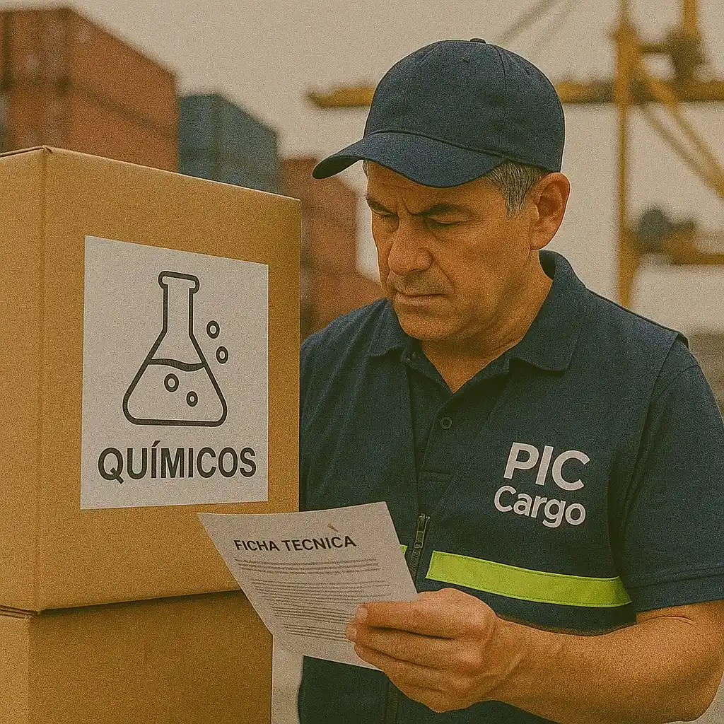 Requisitos para químicos e insumos