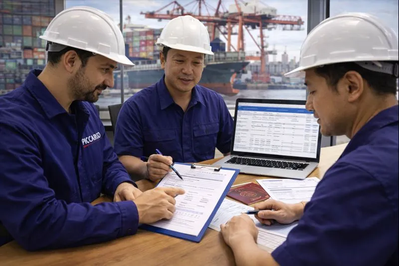 Coordinación entre agencia de carga y proveedor