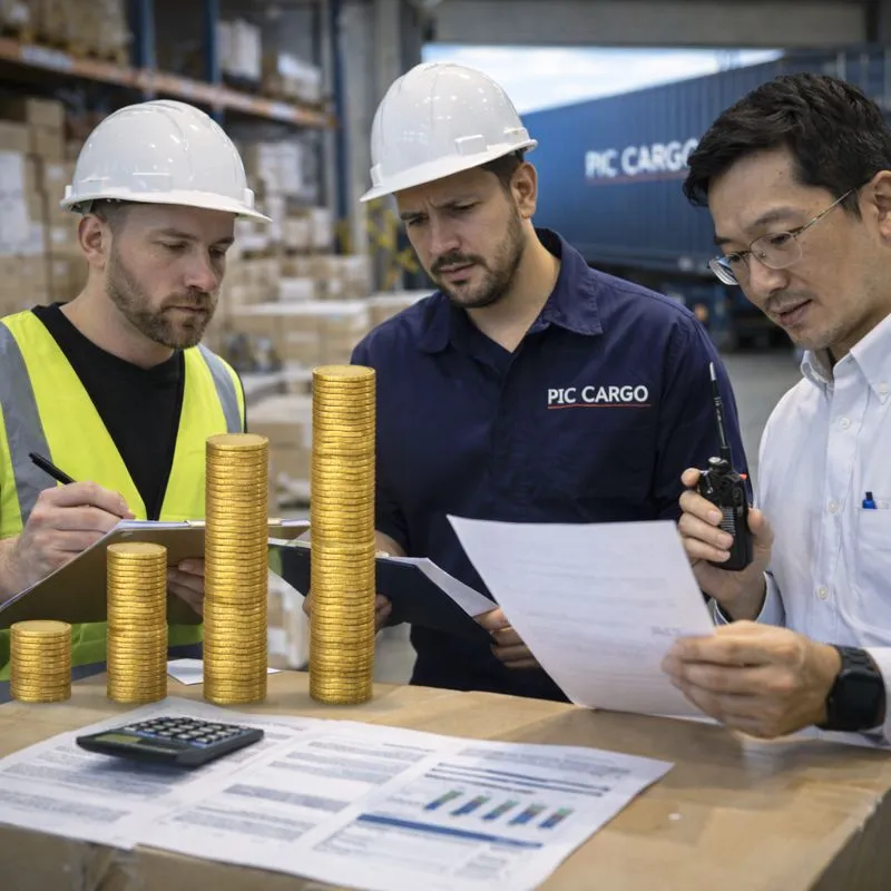 CIF y cargos en destino