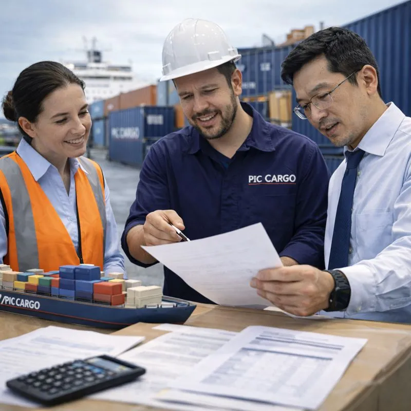 FOB o FCA con control desde origen